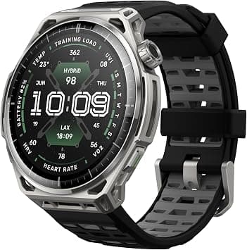Amazfit Balance 3 GPS Smartwatch, 48mm 1.5"AMOLED Sapphire Glass, Stainless Steel Case, 21-Day Battery, Flashlight, 64GB, Offline Maps, 10 ATM, 180+ Sports & HYROX Fitness Tracker for Android & iPhone on Amazon.sa - Price Tracker