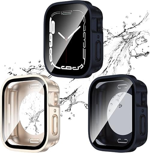 2-Pack Waterproof Case for 40mm Apple Watch SE 3/2/1 Series 6/5/4 على Amazon.ae - متتبع الأسعار