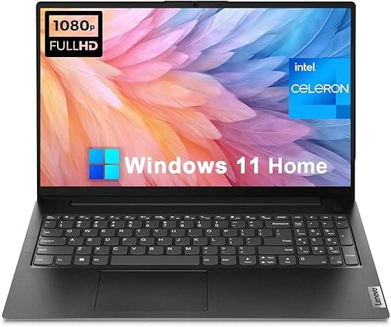 Lenovo V15 Gen2 15.6" FHD Business & Home Laptop, Intel Celeron N4500 Processor, 16GB RAM, 1TB SSD, Numeric keypad, Wi-Fi, BT 5.1, Webcam, RJ-45, HDMI, Windows 11 Pro, w/Battery(Upgraded) on Amazon.ae - Price Tracker