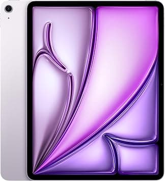 Apple (Renewed) iPad Air 13-inch with M3 chip Built for Apple Intelligence, Liquid Retina Display, 128GB, 12MP Front/Back Camera, Wi-Fi 6E, Touch ID, All-Day Battery Life — Purple على Amazon.ae - متتبع الأسعار