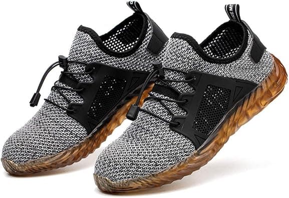 Steel Toe Work Shoes for Men Work Steel Toe Shoes Industrial Steel Toe Shoes for Women and Men Camo Steel-Toe Safety Sport Shoes Lightweight Industrial Construction Shoe على Amazon.ae - متتبع الأسعار