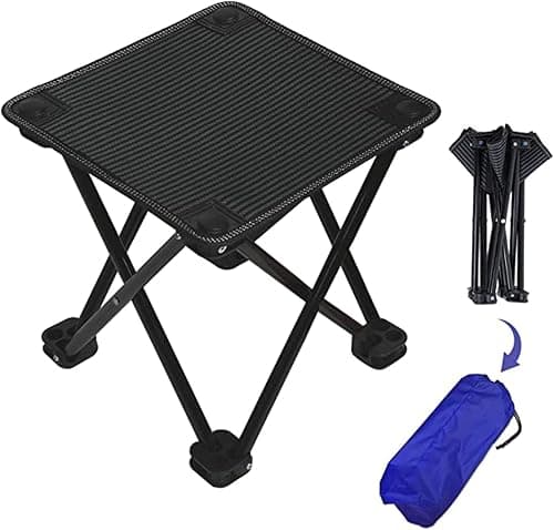 conobo Mini Portable Folding Stool, Outdoor Folding Chair for Camping, Fishing, Travel, Hiking, Garden, Beach, Quickly-Fold Chair Oxford Cloth with Carry Bag, One Size on Amazon - Best Deal Finder