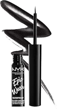 NYX PROFESSIONAL MAKEUP Epic Wear Metallic Liquid Liner Black Metal 01 on Amazon.ae - Price Tracker