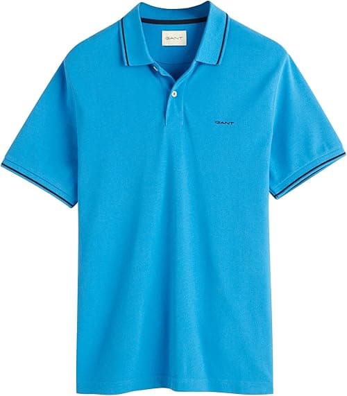 GANT Men Tipped Piqué Polo Shirt on Amazon.ae - Price Tracker