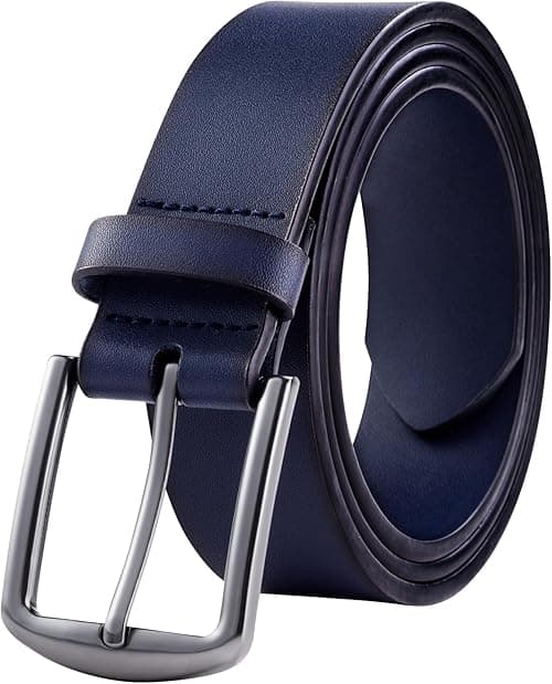 KM Legend mens Leather - Classic & Fashion for Work Business and Casual Belt (pack of 1) on Amazon.ae - Price Tracker