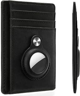 Hawanik Slim Minimalist Front Pocket Wallet with Built-in Case Holder for AirTag - Amazon.ae Price Tracker