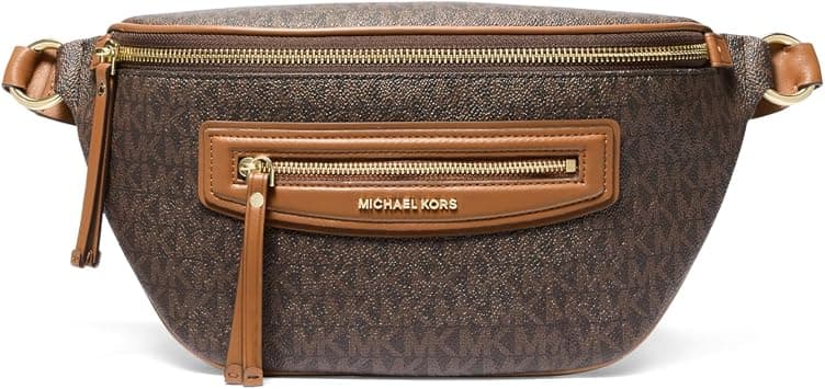 Michael Kors Jet Set Travel Medium Leather Handbag, Brn/Acorn, Einheitsgröße on Amazon.ae - Price Tracker