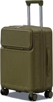 Monarch Expandable PC Cabin Size 20 Inch (7-10kg) Luggage, Hard Shell, Lightweight, Combination Lock, Front Pocket, Carry On on Amazon - Best Deal Finder