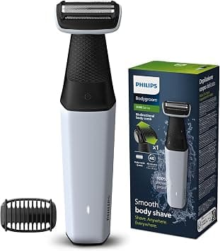 Philips Body Trimmer for Men-Clinically Tested for Sensitive SkinI Patented Pearl Tip & Hypo allergenic foilI Skin Safe GroomingI Trim or Shave Basis Your StyleI ShowerproofI3 Year Warranty-BG3007/01 on Amazon.ae - Price Tracker