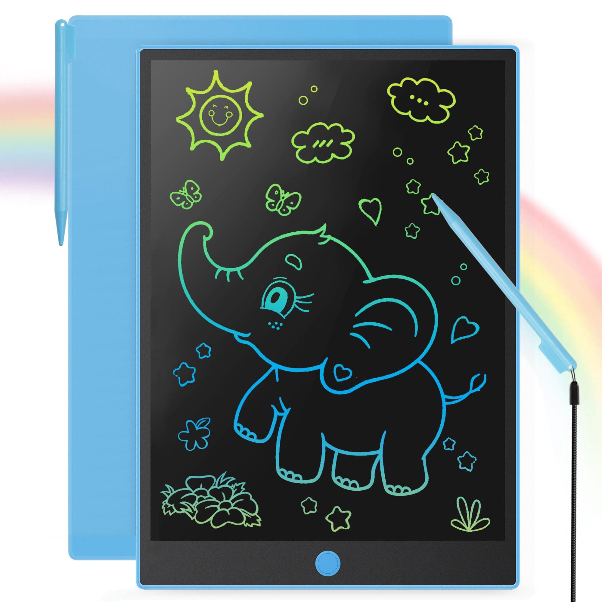 14 Inch LCD Writing Tablet for 3-8 Year Olds - Electronic Drawing Pad and Doodle Board as Educational Birthday Gifts for Girls and Boys (Blue) on Amazon.ae - Price Tracker