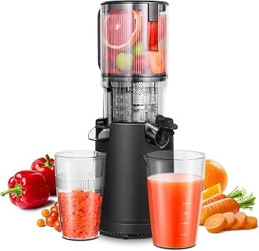 AOBOSI Juice and Vegetable Extractor - XXL 135 mm Mouth for Whole Fruits and Vegetables - 1.5 L, 200 W, Juice Extractor Cold Press Slow Juicer Machine with Enhanced Auger, Triple Filter on Amazon.ae - Price Tracker
