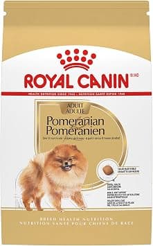 Royal Canin Breed Health Nutrition Pomeranian Dry Dog Food, 10 lb bag - متتبع أسعار Amazon.sa