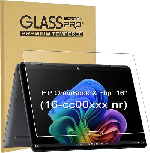 KEANBOLL Designed for HP OmniBook X Flip 16" (16-cc0000) 2026 Tempered Glass Screen Protector, Ultra Clear, Anti Scratch, Bubble Free على Amazon.ae - متتبع الأسعار