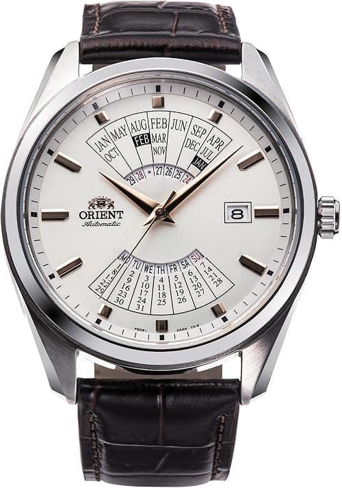 Orient Contemporary Multi Year Calendar - Wristwatch For Male Automatic And Hand-wound Mechanical Casual on Amazon.ae - Price Tracker