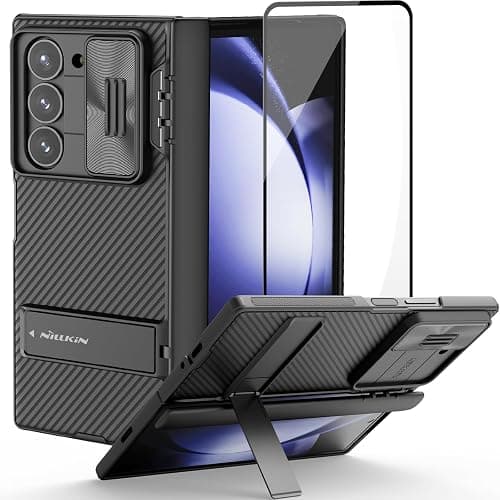 Nillkin Super Frosted Shield Pro Case for Samsung Galaxy S25 Ultra – Matte Anti-Slip Protective Cover with Shock Absorption, Raised Lens Guard & Precise Fit – Black على Amazon.ae - متتبع الأسعار
