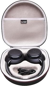 LTGEM Hard Case for Anker Soundcore Space Q45 / Q35 / One Pro and Soundcore Anker Life Q30 / Q20 / Q20i Adaptive Noise Cancelling Headphones - Protective Carrying Storage Bag (Black + Gray) on Amazon.ae - Price Tracker
