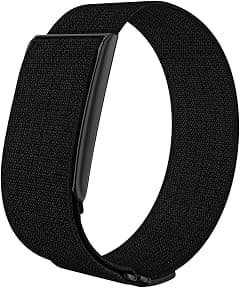 Nylon Strap with Metal Cover Compatible with Amazfit Helio Strap Smart Band Fitness-Tracker - Breathable, Lightweight and Elastic - Replacement for Amazfit Helio Strap Smart Band Fitness-Tracker - Amazon.sa Price Tracker
