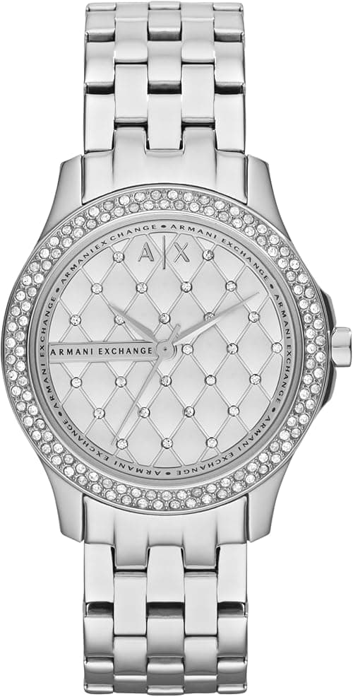 A|X Armani Exchange Women's Watch, Three-Hand Watch for Women with Stainless Steel, Silicone or Leather Band on Amazon.ae - Price Tracker