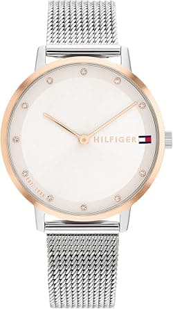 Tommy Hilfiger, Pippa Women's Light Carnation Gold Dial, Stainless Steel Watch - 1782666 on Amazon - Best Deal Finder
