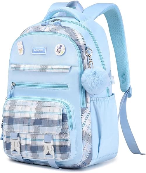 Girls Backpack for School, Kawaii Bookbag for Teen Multiple Pockets School Bag for Primary Elementary Middle School on Amazon.ae - Price Tracker