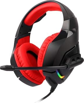Zebronics Zeb-Rush Wired Over Ear Headphones with Mic (Red) on Amazon - Best Deal Finder