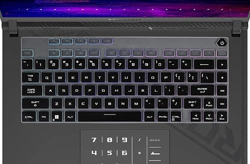 RAYA Silicone Keyboard Cover for 2025/2026 ASUS ROG Strix G16 and ASUS ROG Strix Scar 16 Gaming Laptops (Black) on Amazon - Best Deal Finder