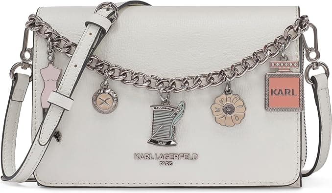 KARL LAGERFELD womens Lourdes Crossbody Crossbody Handbag on Amazon.ae - Price Tracker
