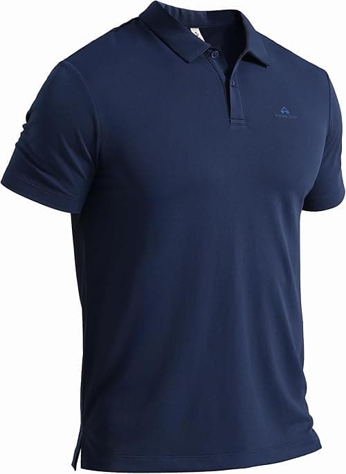 Pioneer Camp Men's Golf Shirt UPF 50+ Quick Dry Polo Shirts Short Sleeve Moisture Wicking Performance Tees Collar Work Shirts on Amazon.ae - Price Tracker