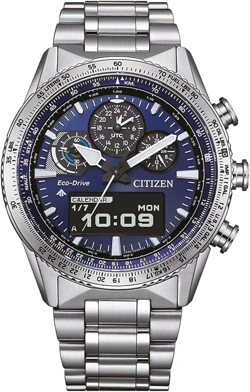 Citizen JV2000-51L Promaster Skyhawk Men's Watch Stainless Steel Solar Blue Silver on Amazon.ae - Price Tracker