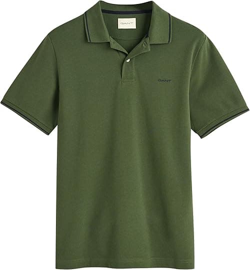 GANT Men Tipped Piqué Polo Shirt on Amazon.ae - Price Tracker