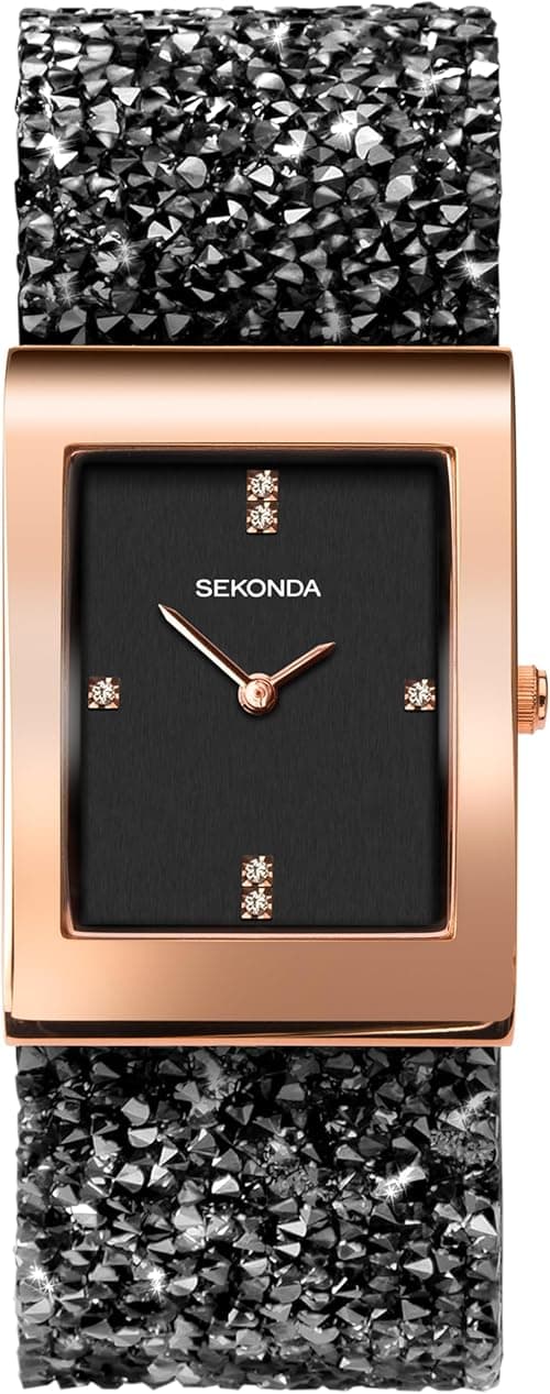 Sekonda 35mm Classic Women’s Rose Gold Case Analogue Quartz Watch on Amazon.ae - Price Tracker