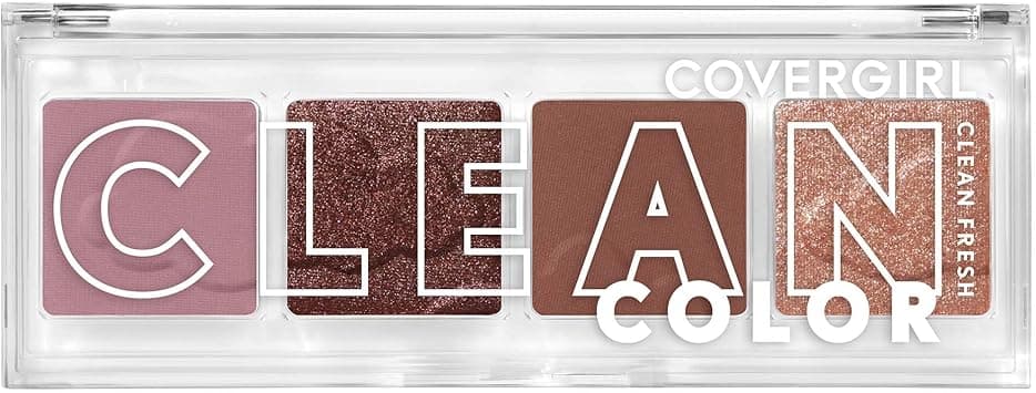 COVERGIRL Clean Fresh Clean Color Eyeshadow – Eyeshadow, Eyeshadow Palette, Shimmer Eyeshadow, Vegan Formula - Mellow Mauve, 4g (0.14 oz) on Amazon.ae - Price Tracker