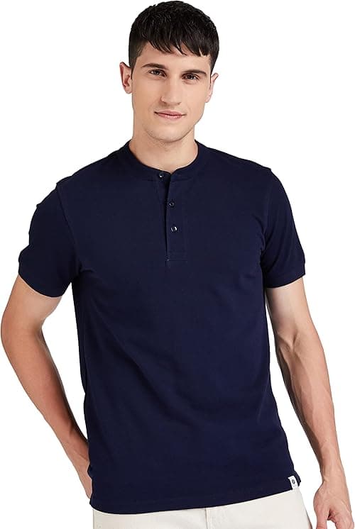 Amazon Brand - Symbol Men's Solid Regular Polo Shirt (Aw19mcpo) on Amazon.ae - Price Tracker