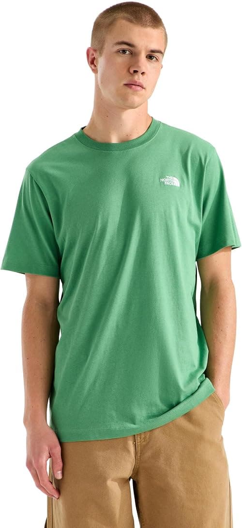 The North Face Men's Evolution Simple Dome Short-Sleeve Tee (Standard & Big Size) | Cotton Shirt with The Classic Logo on Amazon - Best Deal Finder