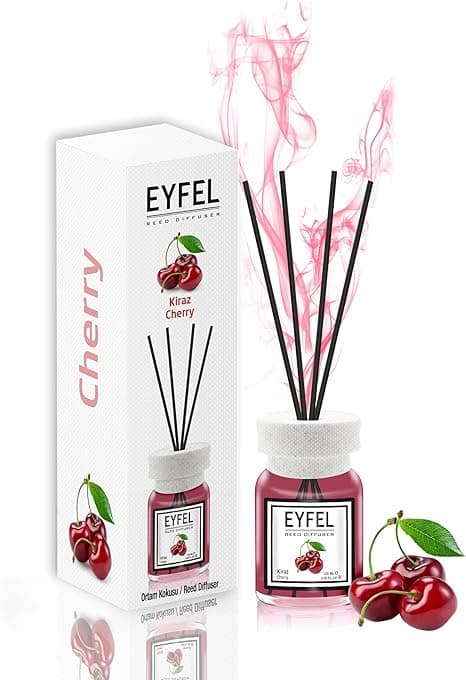 EYFEL Reed Diffusers for Home – Cherry Reed Diffuser Set 4.00 fl oz Oil Diffuser Sticks, Bathroom Diffuser, Oil Reed Diffuser, Scented Sticks, Oil Diffuser Sticks, Reed Diffuser for Bathroom' on Amazon.ae - Price Tracker