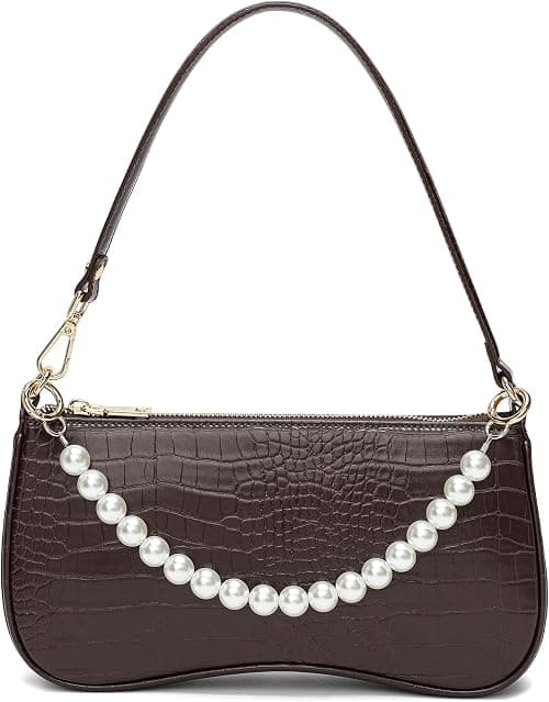 Keyli Vintage Shoulder Bag for Women Retro Classic Handbag Cute Small Purse Fashion Leather Mini Hobo Clutch على Amazon.ae - متتبع الأسعار