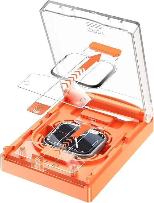 2-Pack Screen Protector for Apple Watch Series 11/10 42mm, Ultra Thin Soft Film, HD Clear, Anti-Scratch, Bubble Free, Easy Installation Kit, Touch Sensitive, Full Coverage Protective Film على Amazon.ae - متتبع الأسعار