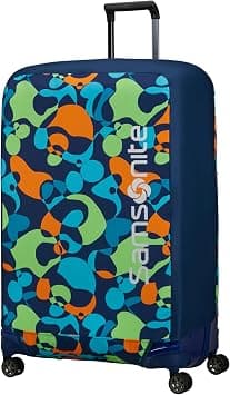 Samsonite TA Revolution Luggage Cover Colorwave Navy Blue Travel Accessories on Amazon.ae - Price Tracker