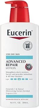 Eucerin Advanced Repair Lotion - Fragrance Free, Full Body Lotion for Very Dry Skin - 16.9 fl. oz. Pump Bottle on Amazon.ae - Price Tracker