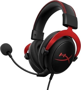 HyperX Cloud II Gaming Headset for PC & PS4 & Xbox One, Nintendo Switch, Red, Wired on Amazon - Best Deal Finder