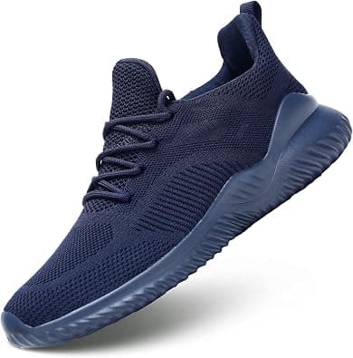 Kapsen Men's Non Slip Running Shoes Ultra Light Breathable Casual Walking Shoes Fashion Sneakers Mesh Workout Sports Shoes on Amazon.ae - Price Tracker