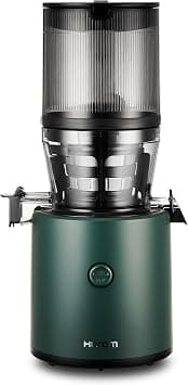 Hurom Slow Juicer | Juicer Vegetable and Fruit | H320N | Electric Cold Press | Quiet Motor | Easy to Clean with Large Container and Strainer Filter 2 L | 200 Watt | BPA Free | Dark Green على Amazon.ae - متتبع الأسعار