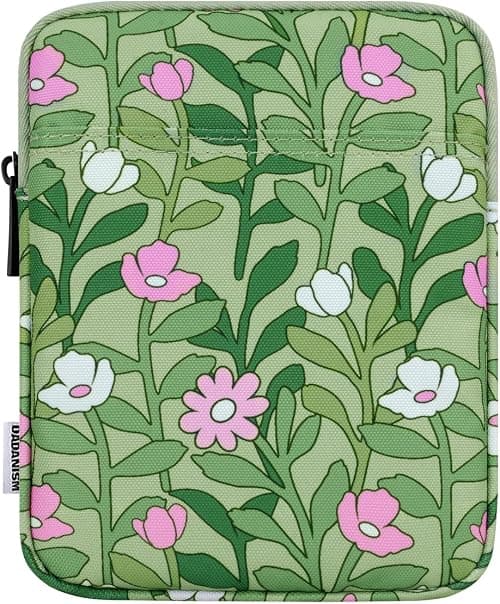 Dadanism 6-7 Inch Universal Padded Sleeve for eReader, Cyan+Flower on Amazon - Best Deal Finder