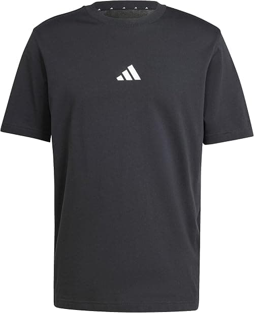 adidas Essentials Small Logo Single Jersey Tee Men's T-Shirt on Amazon - Best Deal Finder