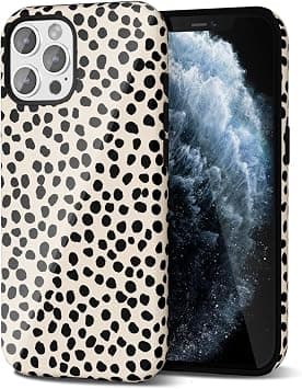 Svanove Cheetah Print Phone Case for iPhone 11 Pro Case Girly, Cute Leopard Case for Women, Luxury Trendy Retro Cool Animal Print Design, Aesthetic Pattern Hard Shell Plastic Cover, Beige Polka Dots on Amazon.ae - Price Tracker