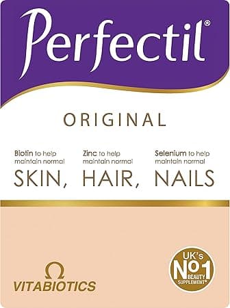 Vitabiotics Perfectil Original Beauty Supplement for Hair Skin and Nails | with Biotin, Zinc and Selenium | One-A-Day Formula | Unflavoured Tablets 90-Day Supply on Amazon.ae - Price Tracker