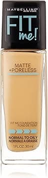 Maybelline New York Fit Me Matte Plus Pore Less Foundation Makeup, Natural Beige, 1 Fluid Ounce on Amazon.ae - Price Tracker