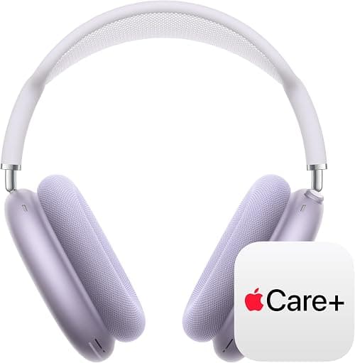 Apple AirPods Max 2 Wireless Over-Ear Headphones, Active Noise Cancellation, Adaptive Audio, Personalized Spatial Audio, Bluetooth Headphones for iPhone – Purple With AppleCare+ on Amazon.ae - Price Tracker