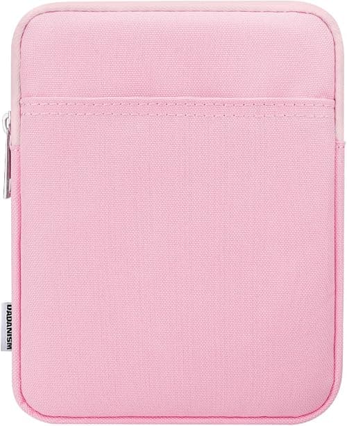 Dadanism 6-7 Inch Protective Case Bag for New 7" Kindle Paperwhite and Kindle Colorsoft Signature Edition, 6" K-indle 11th Gen, 6" Kobo Clara BW, K-indle Oasis E-Reader, Pink Flower on Amazon - Best Deal Finder