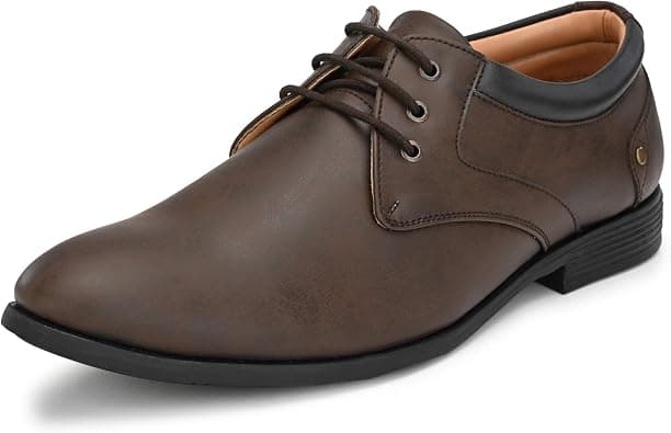 Centrino Men 7956 Brown Formal Shoes على Amazon.ae - متتبع الأسعار